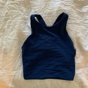 Athleta Conscious Crop A-C, enchanted blue